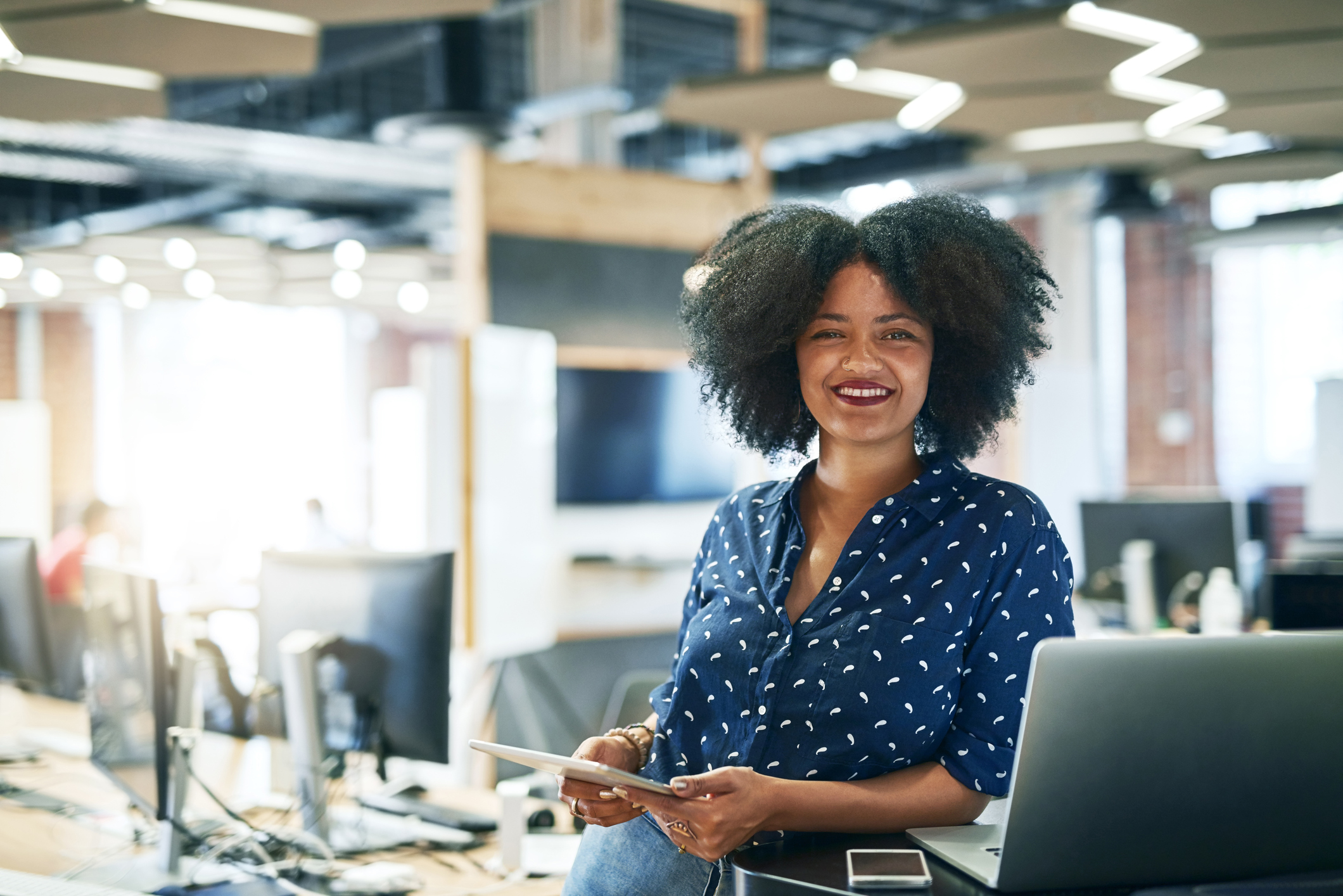 She hopes to create an app for her business