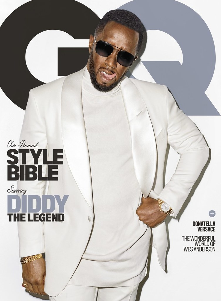 Diddy in GQ Mag cover