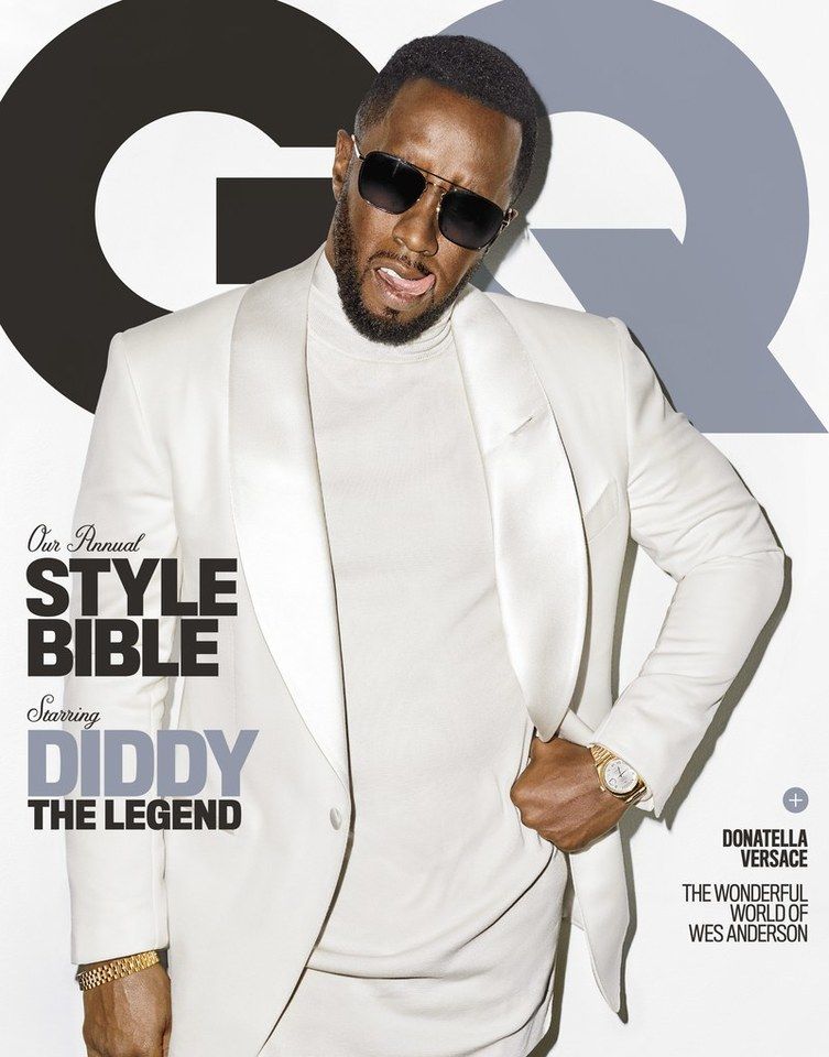 Diddy in GQ Mag cover