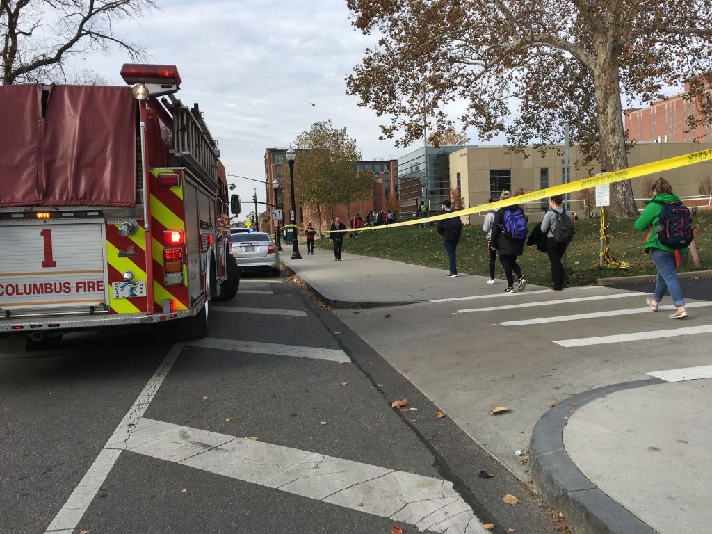 Active shooter reported on the Ohio State University campus.