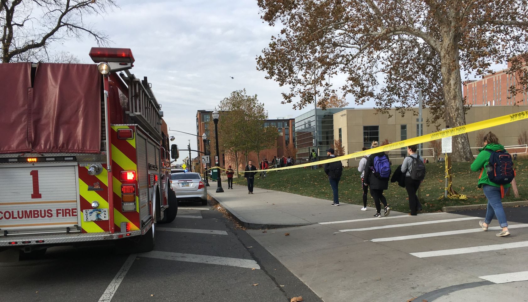 Active shooter reported on the Ohio State University campus.