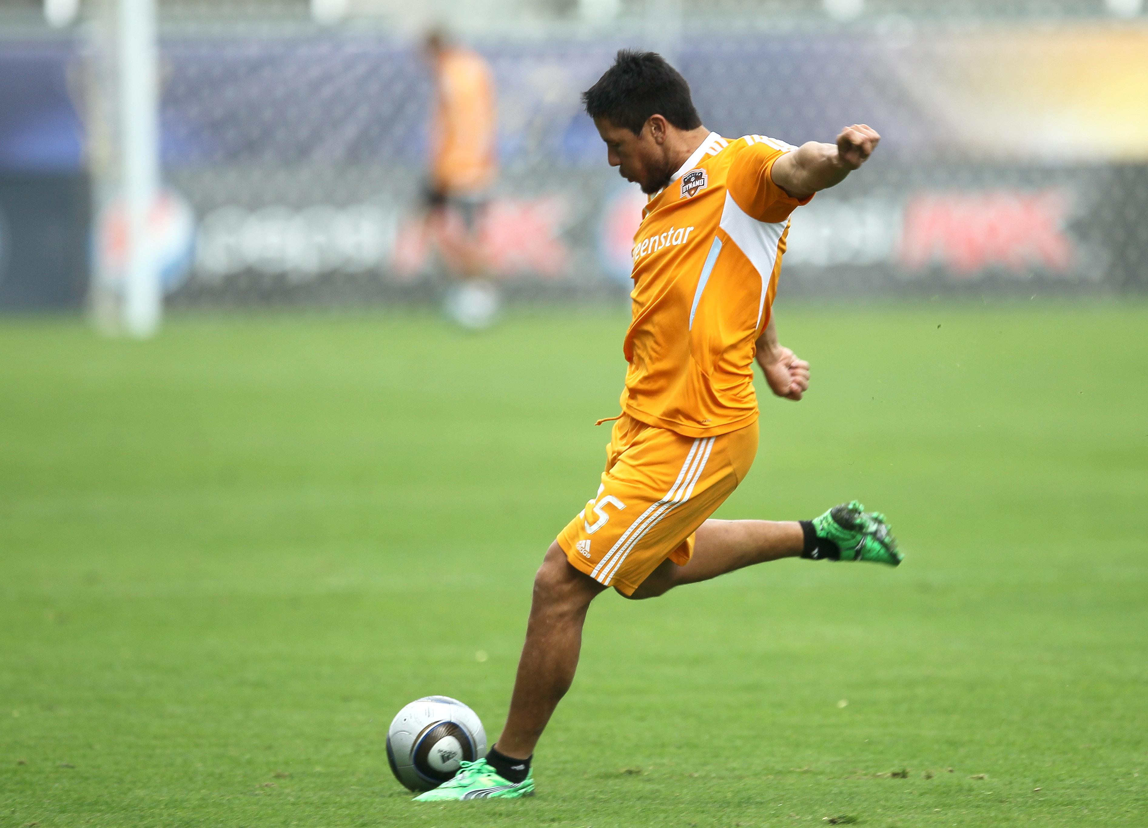 2011 MLS Cup - Houston Dynamo Training Session
