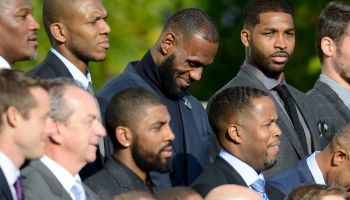 2016 NBA Champions Cleveland Cavaliers Visit The White House