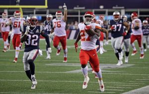 Kansas City Chiefs Vs. New England Patriots At Gillette Stadium