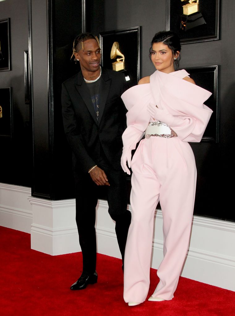 Travis Scott and Kylie Jenner Grammy Awards 2019 Arrivals
