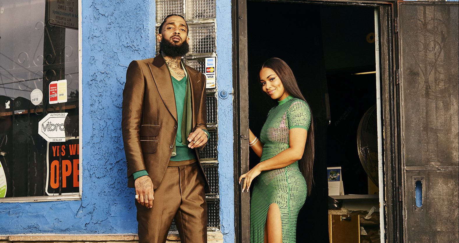 Lauren London and Nipsey Hussle
