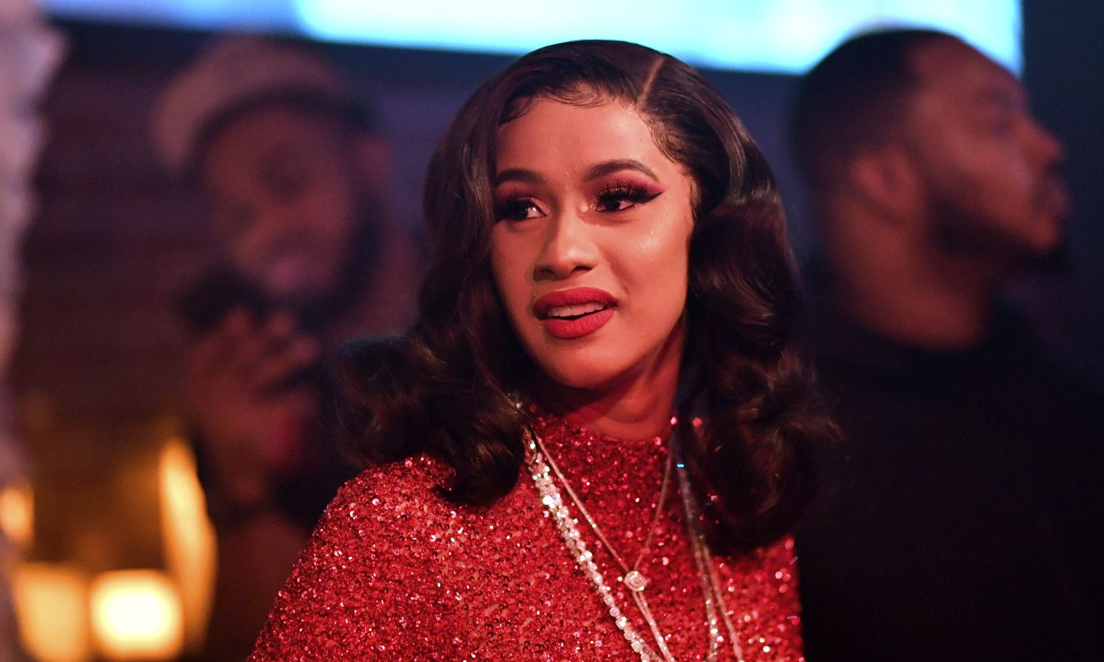 Cardi B and Offset at his Father Of 4 Album Release