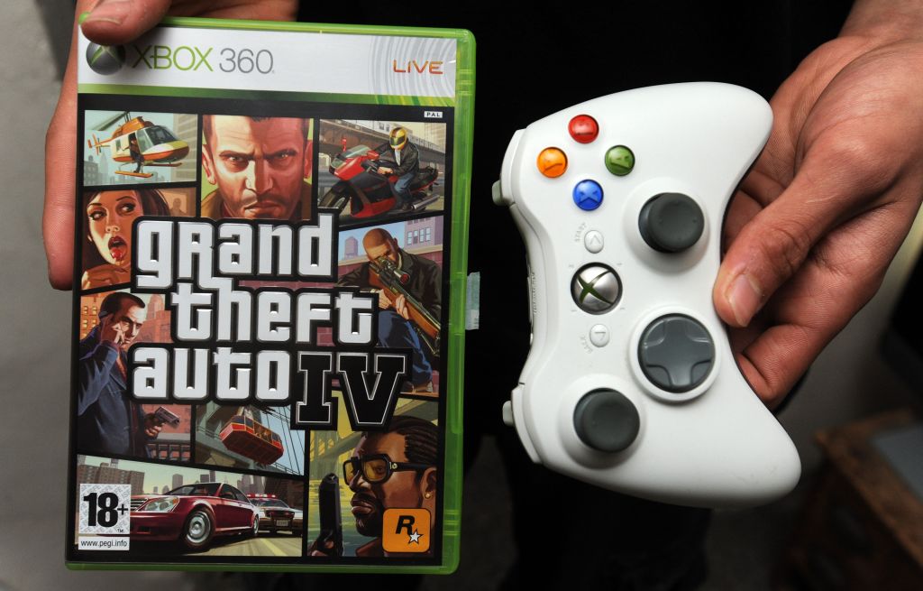 Grand Theft Auto IV (GTA), the controversial video game.