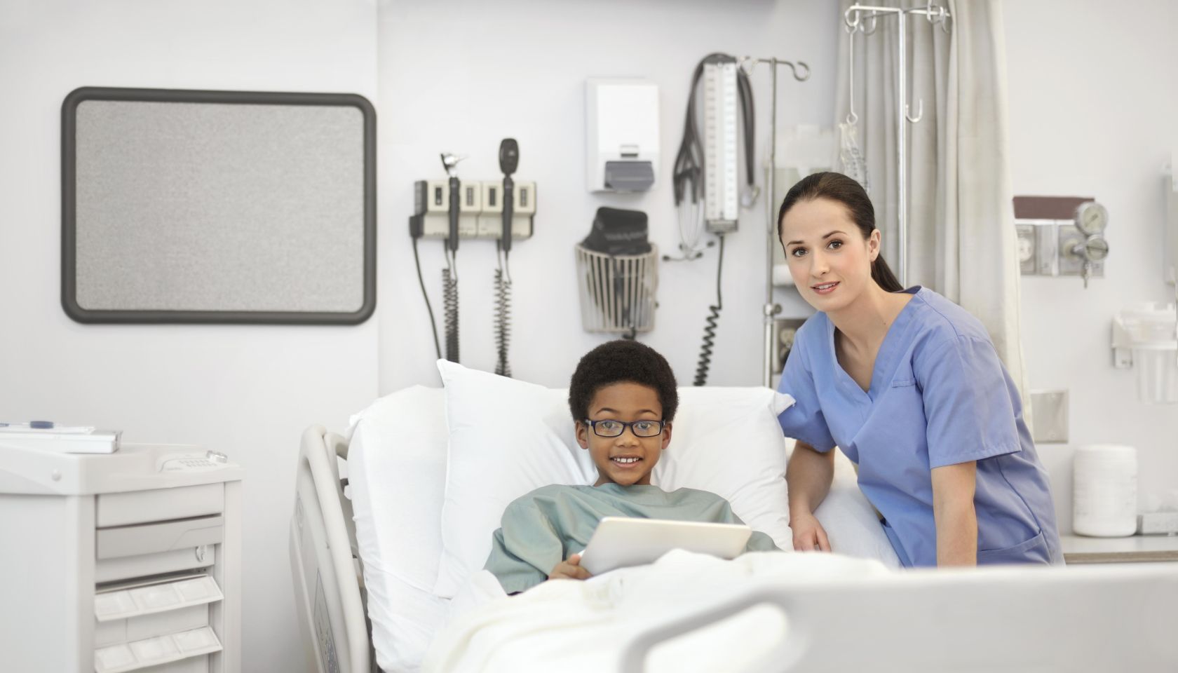 Multi ethnic doctor and patient