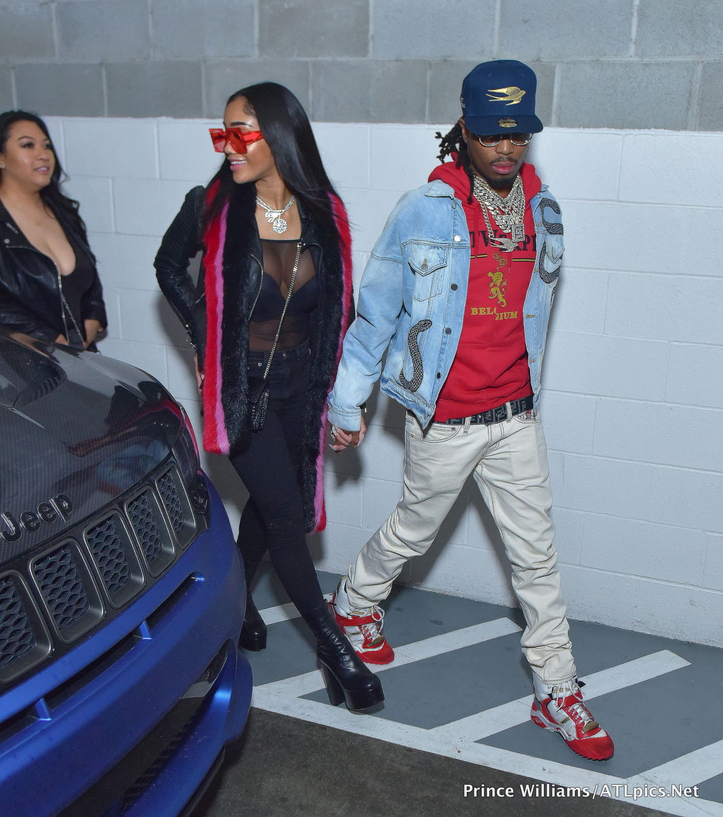 Cardi B and Offset Coupled Up at Oak Atlanta