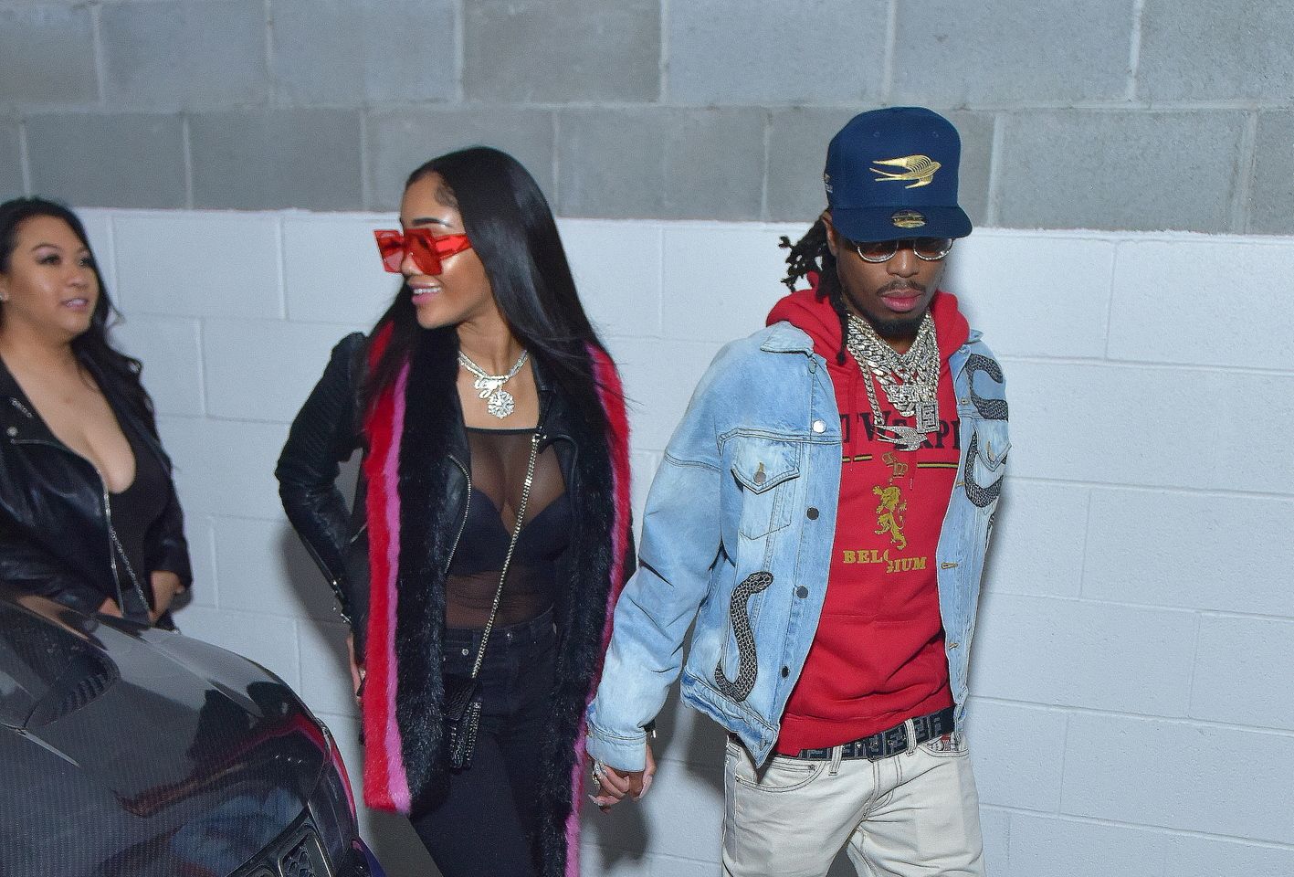 Cardi B and Offset Coupled Up at Oak Atlanta