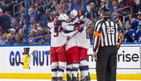 NHL: APR 10 Stanley Cup Playoffs First Round - Blue Jackets at Lightning