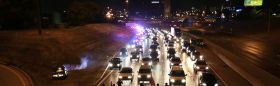 Mass arrests made after protesters briefly close Highway 40 in St. Louis