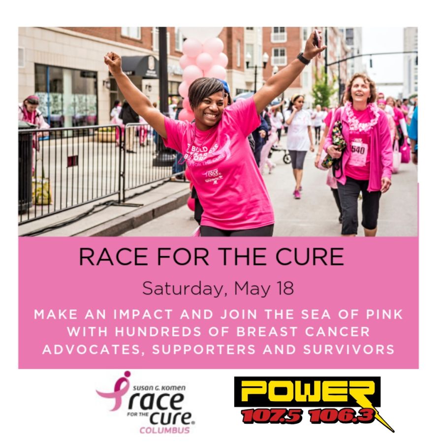 Columbus Hosted Largest Komen Race For The Cure!! Power 107.5