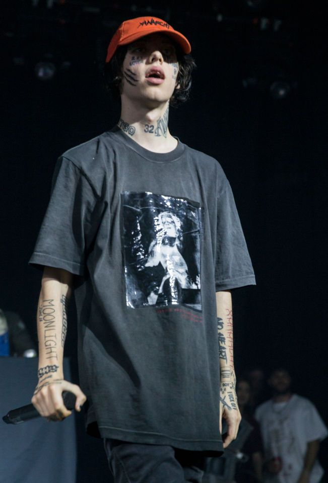 Lil Xan Performs In Concert In Madrid