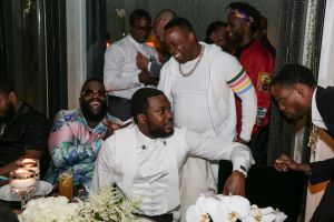 Meek Mill has a D'USSE dinner celebration for his birthday at Ysabel