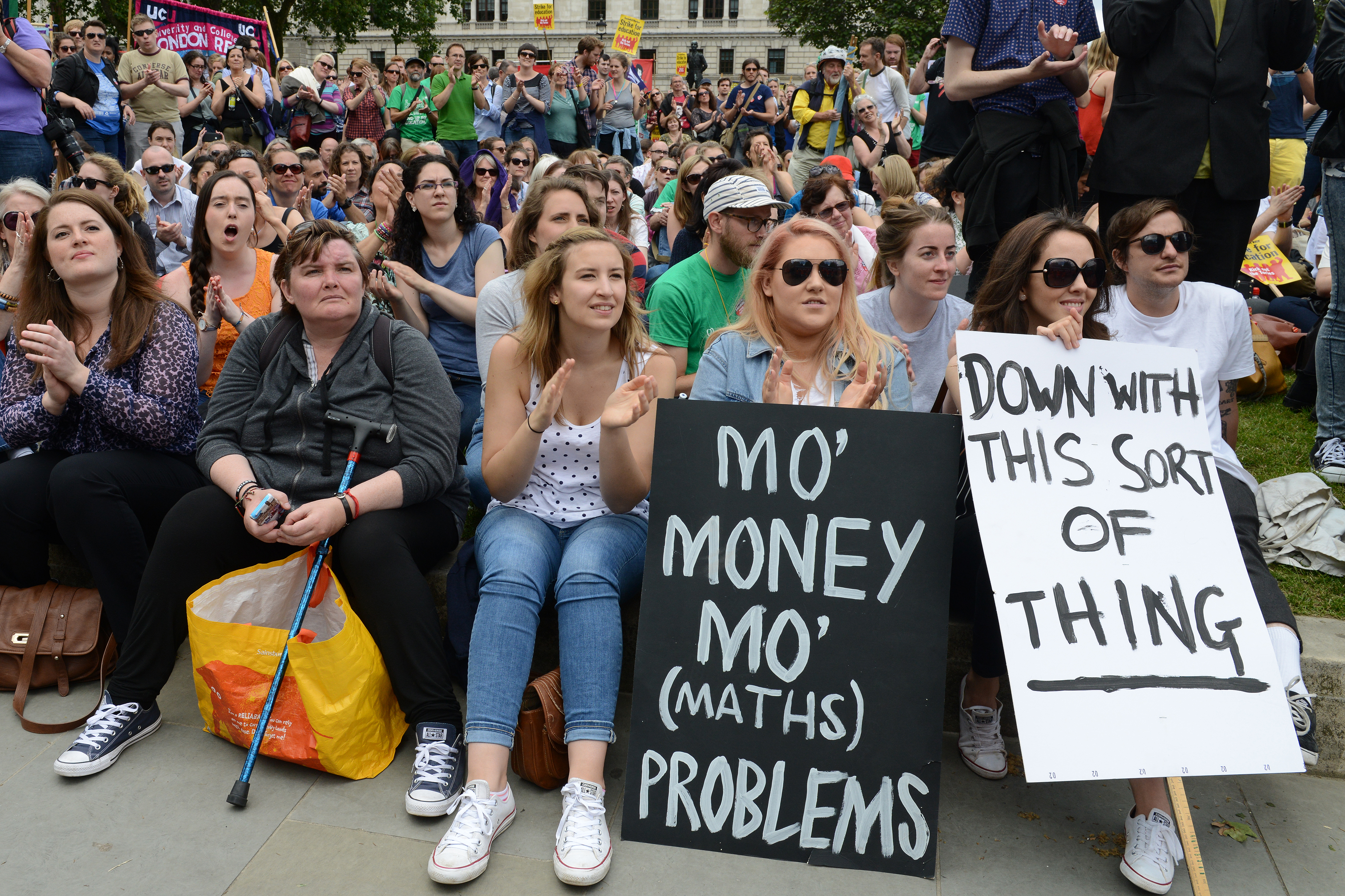 Teachers rally as the NUT holds national strike