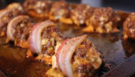 Bacon Wrapped TACO Meatballs