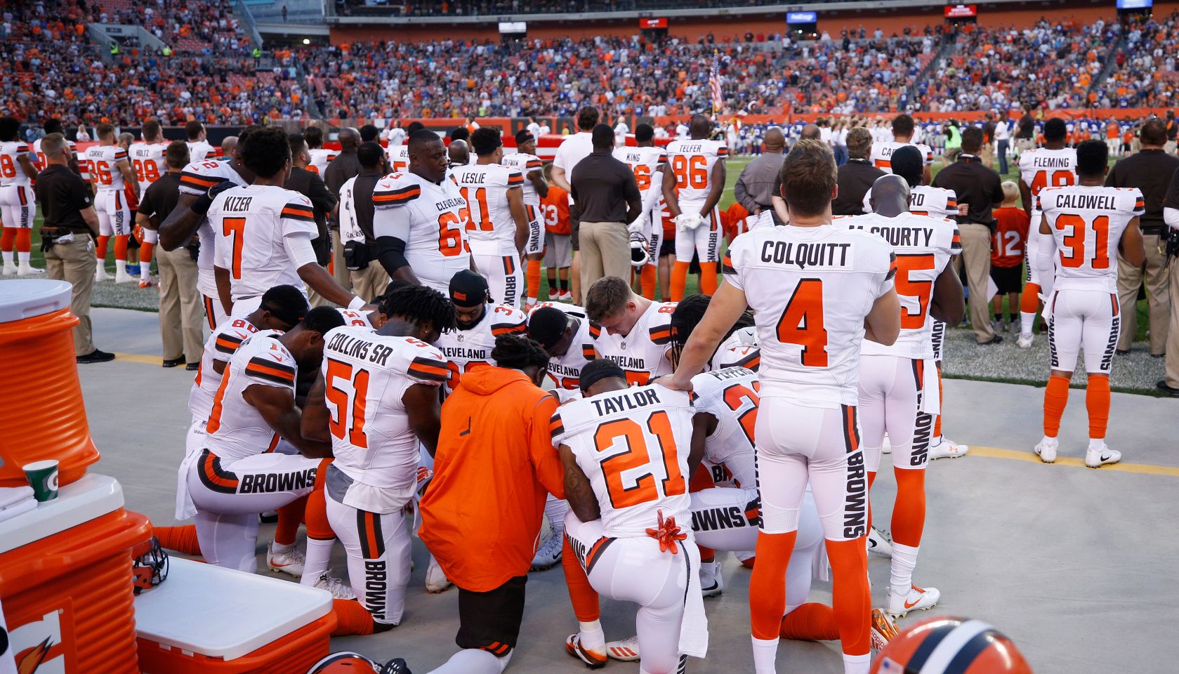 New York Giants v Cleveland Browns