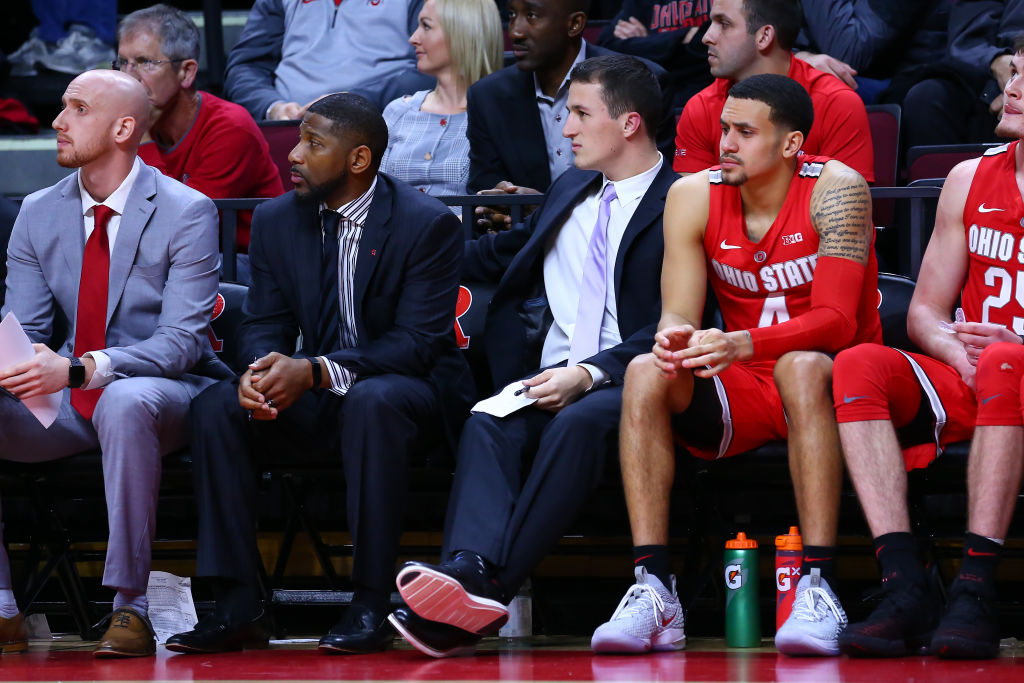 COLLEGE BASKETBALL: JAN 09 Ohio State at Rutgers