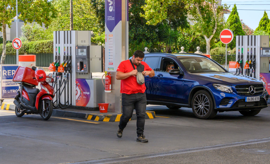 Gas Stations Limit Dispensing of Fuel As Truckers Strike