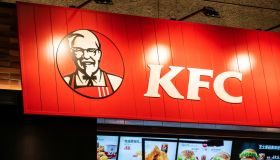 American fast food restaurant chain Kentucky Fried Chicken,...