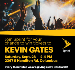 Sprint/Kevin Gates Ticket Drop