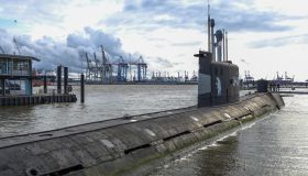 Submarine U-434 in Hamburg