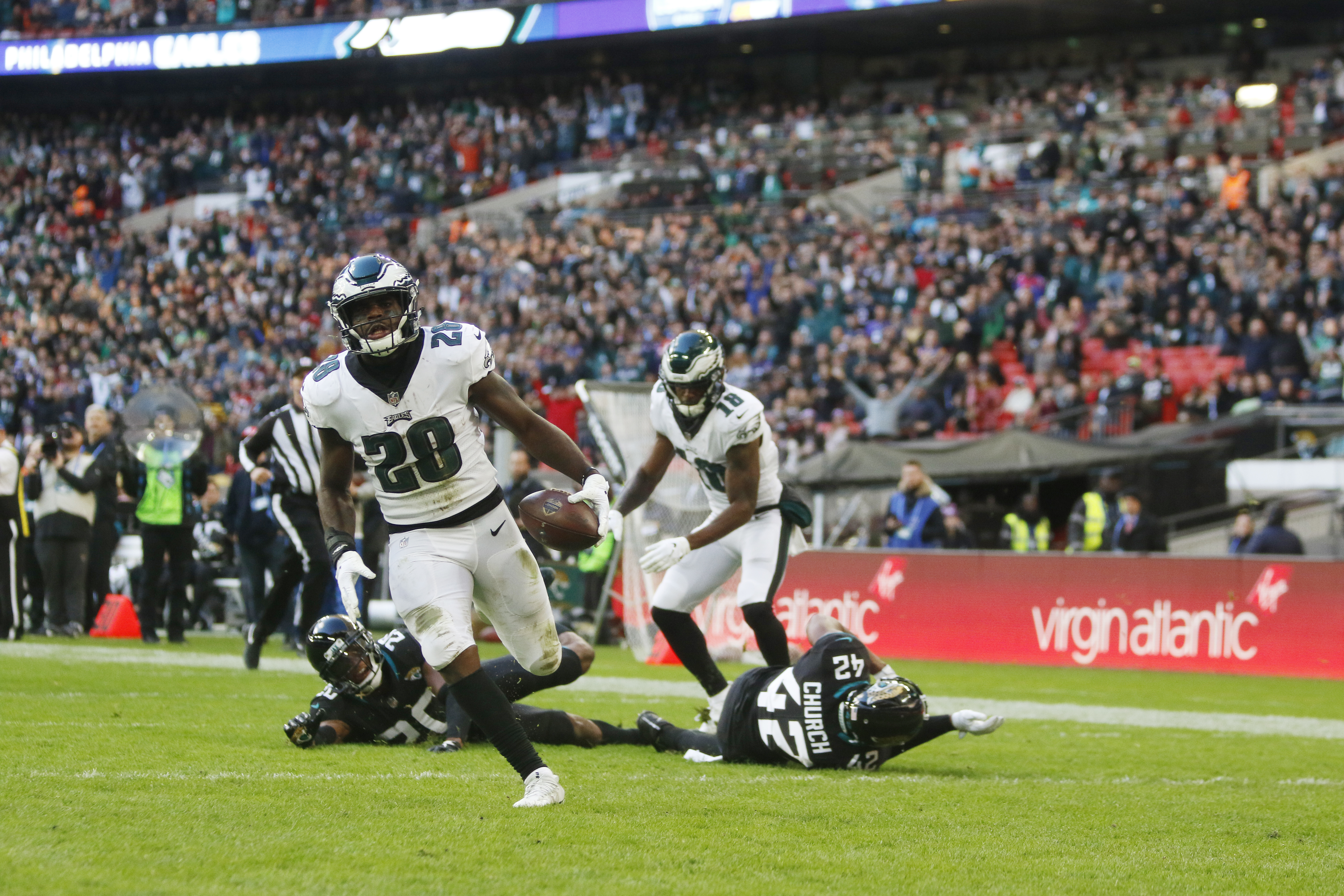 Jacksonville Jaguars vs Philadelphia Eagles, NFL International Series at Wembley stadium