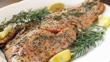 Grilled Rosemary Salmon