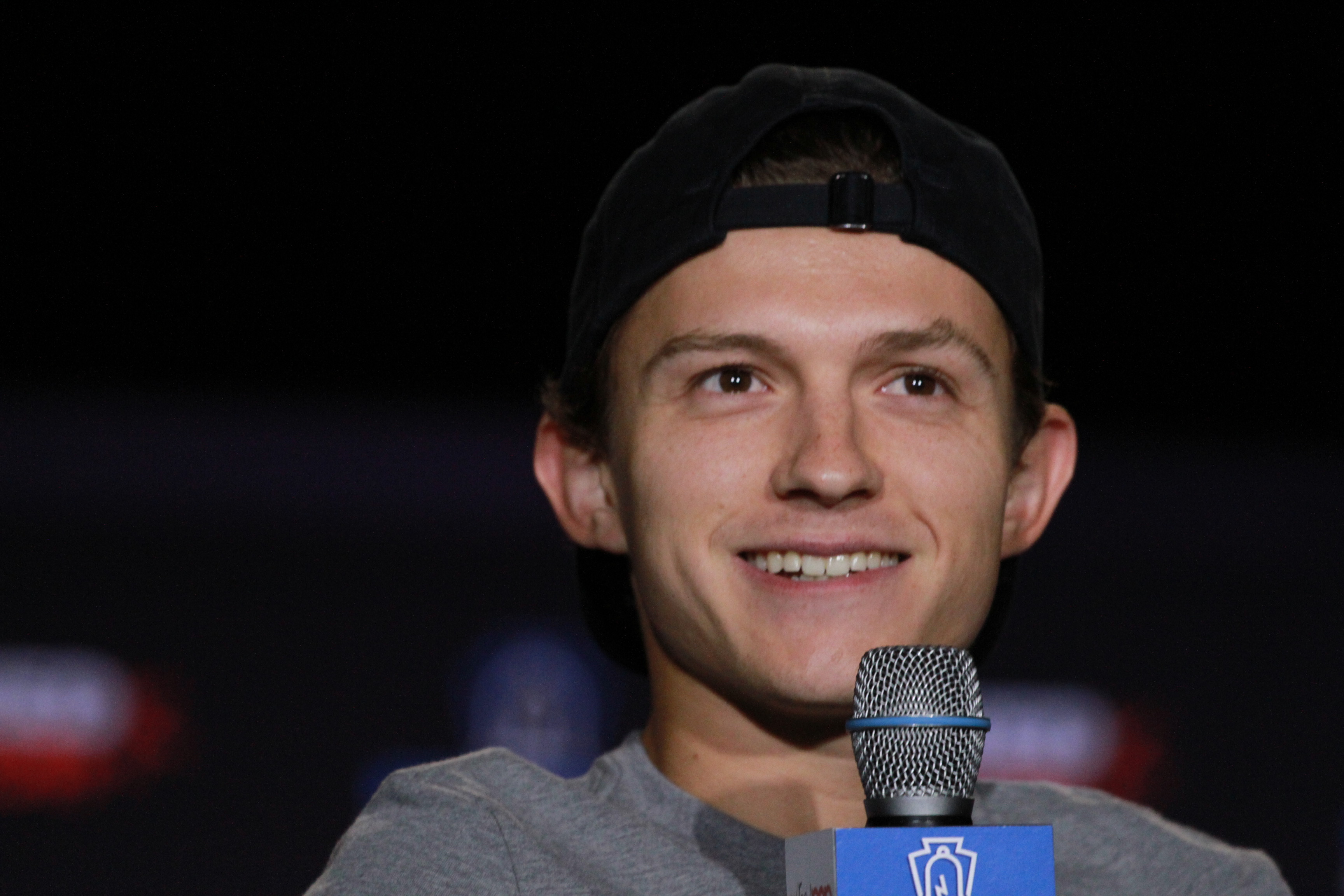 Spider-Man actor Tom Holland attends the Keystone Comic Con in Philadelphia