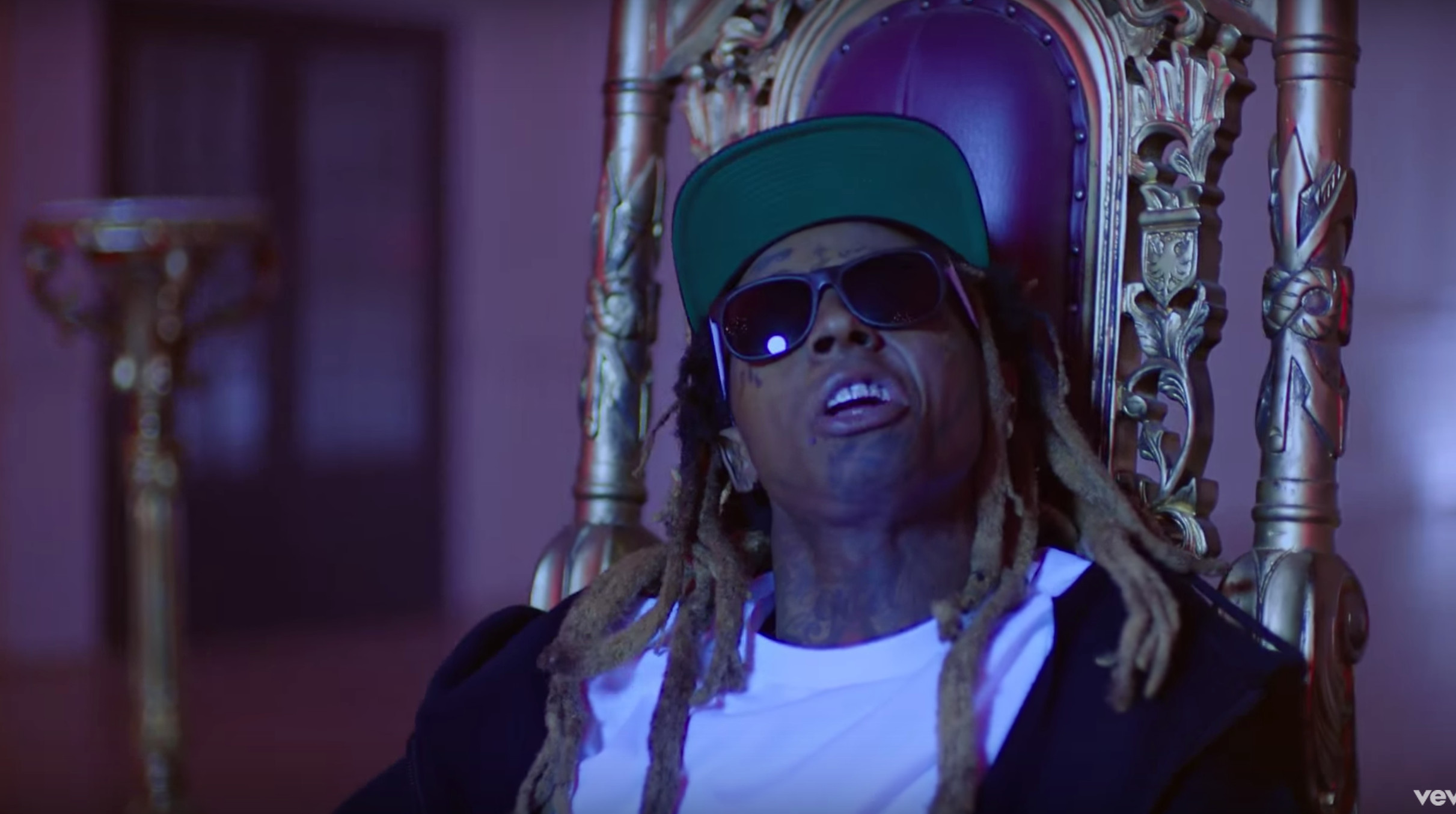 The video for Nicki Minaj’s track No Frauds, featuring Drake and Lil Wayne