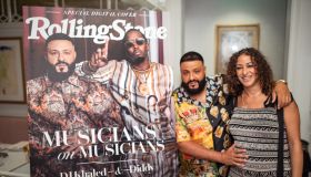 Diddy and DJ Khaled Rolling Stone cover celebration dinner
