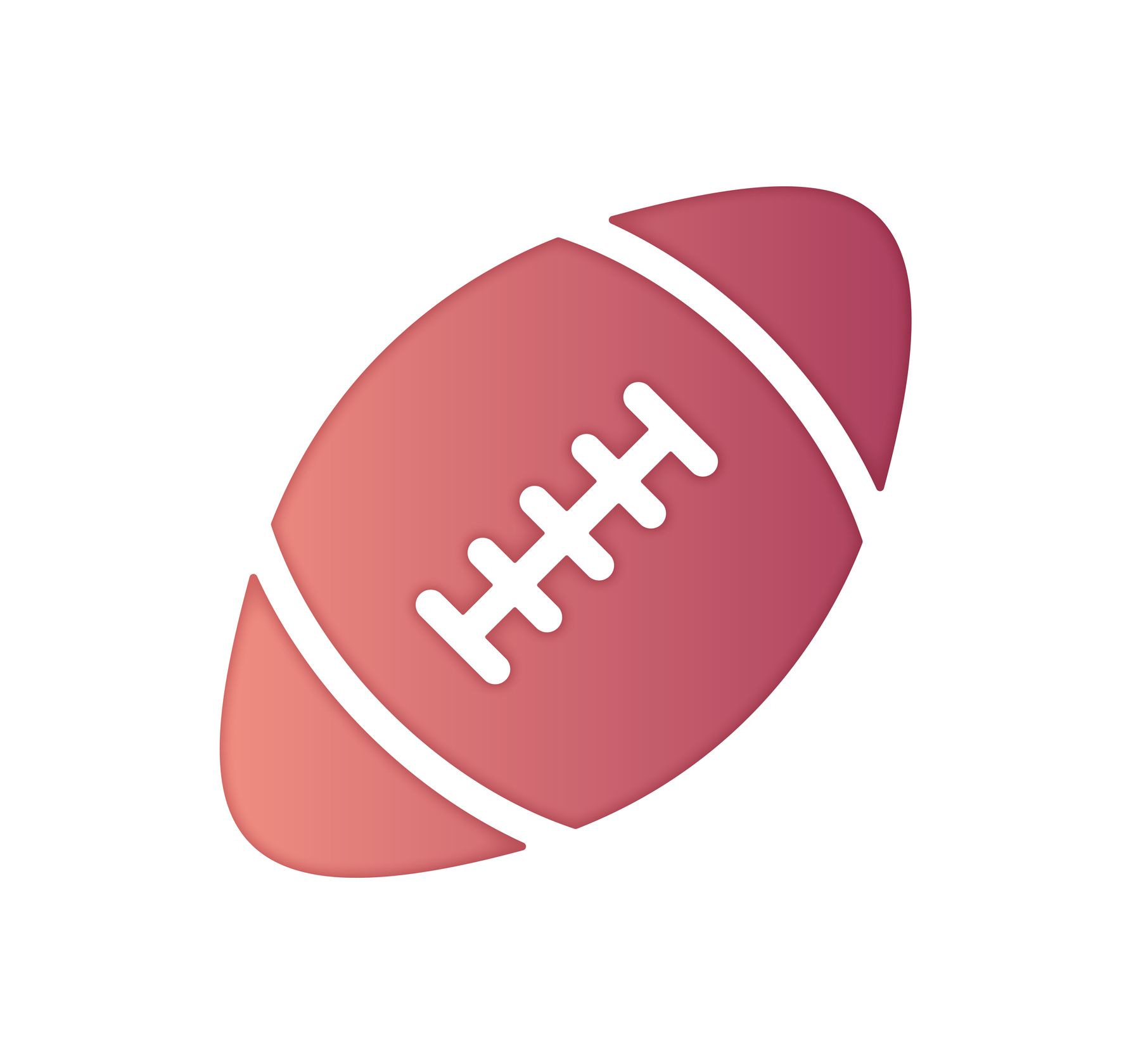 American Culture Gradient Color & Papercut Style Icon Design