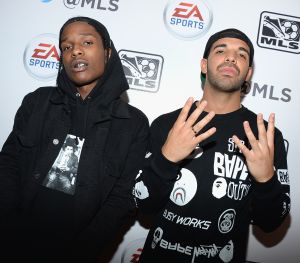 Drake and ASAP Rocky Together