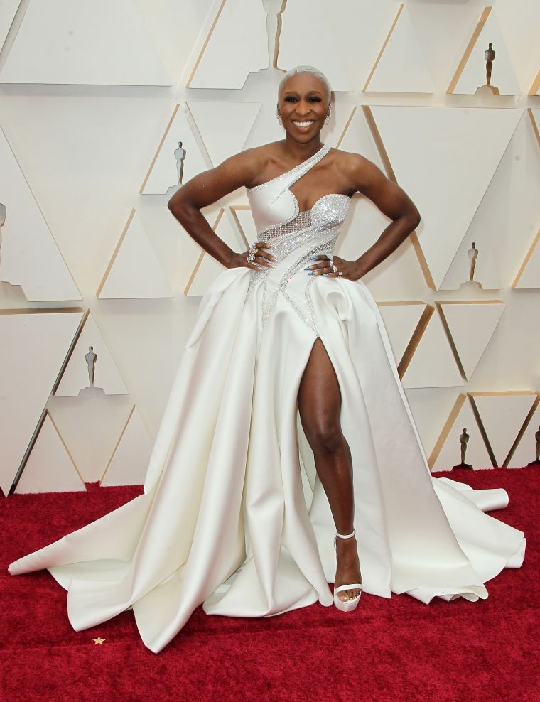 Cynthia Erivo in Versace