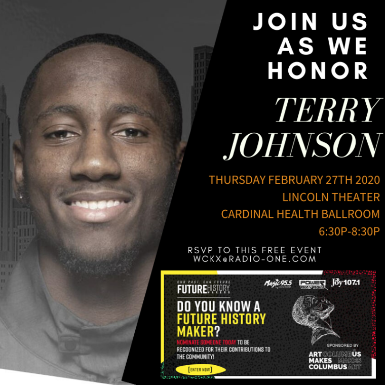 Future History Makers 2020; Terry Johnson