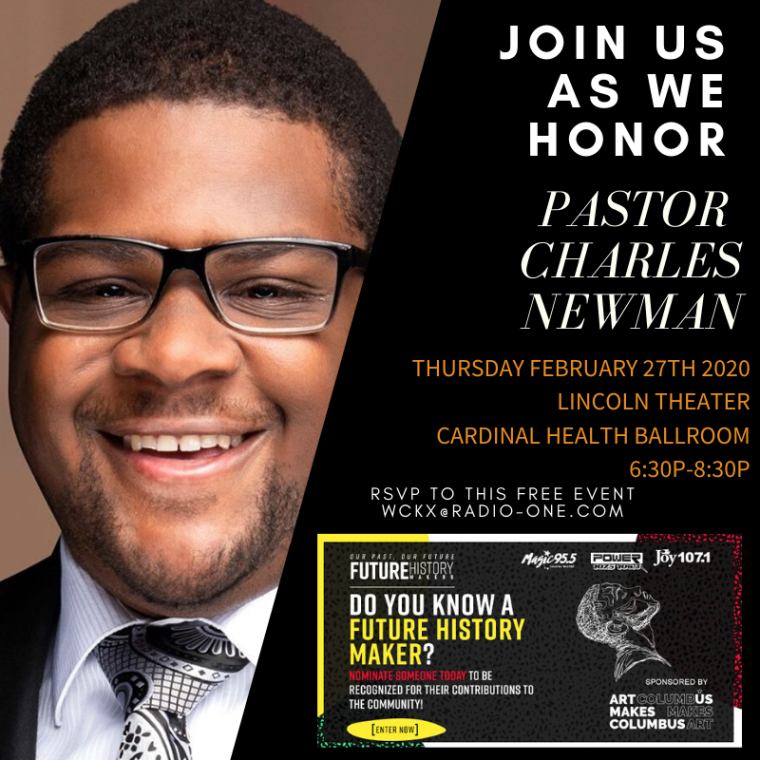 Future History Makers 2020: Pastor Charles Newman