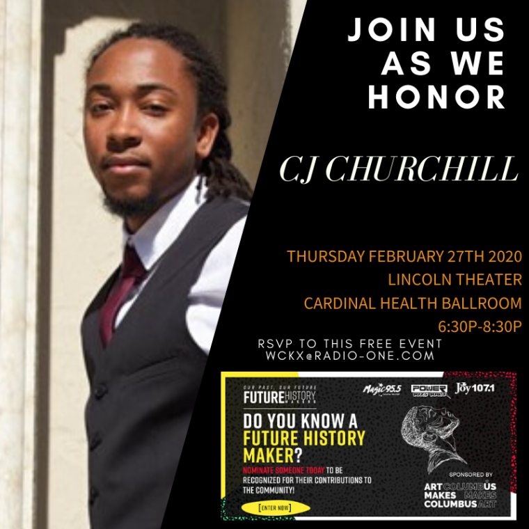 Future History Makers 2020: Carlton "CJ" Churchill