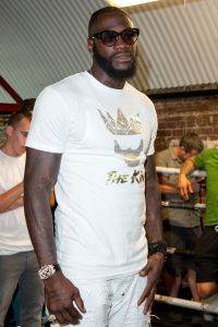 Deontay Wilder Visits Fitzroy Lodge Gym