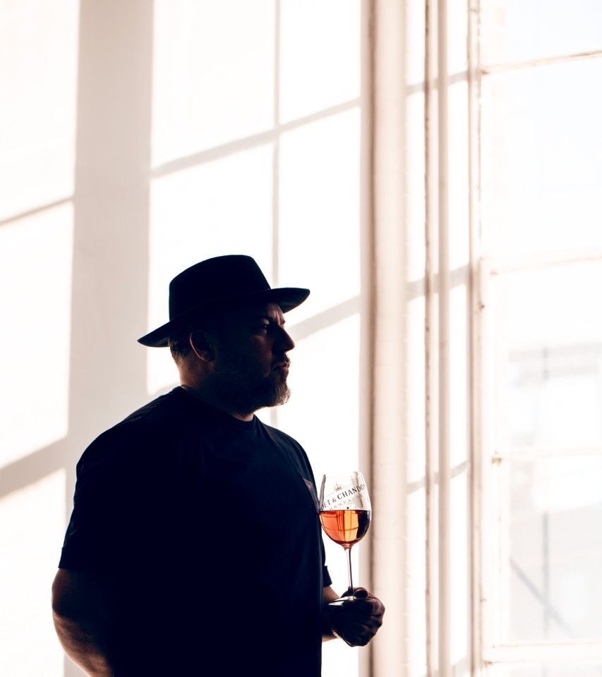 Moët & Chandon Launches New Campaign/Bottle w/ Jonathan Mannion