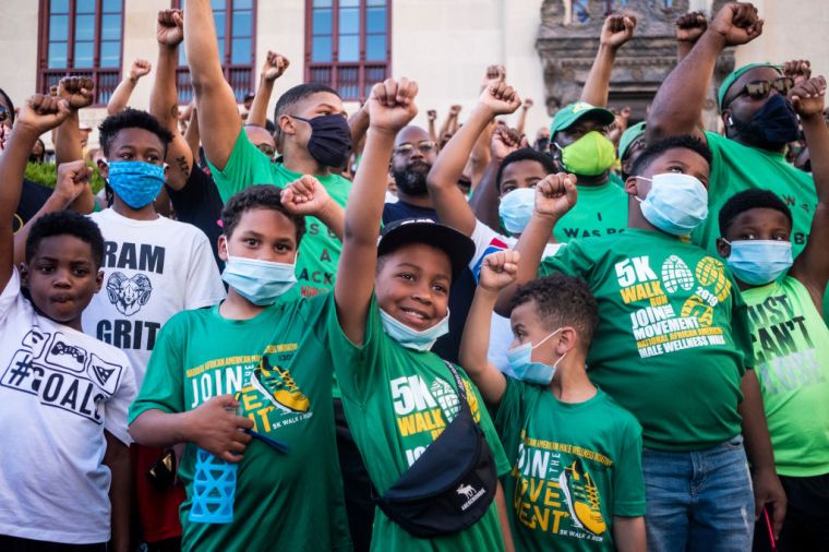 Powerful Pictures from Back Lives Matter Protest in Columbus