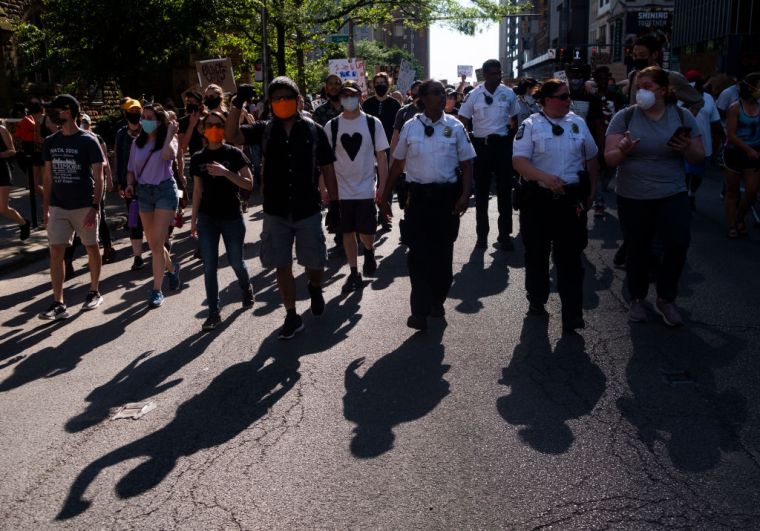Powerful Pictures from Back Lives Matter Protest in Columbus