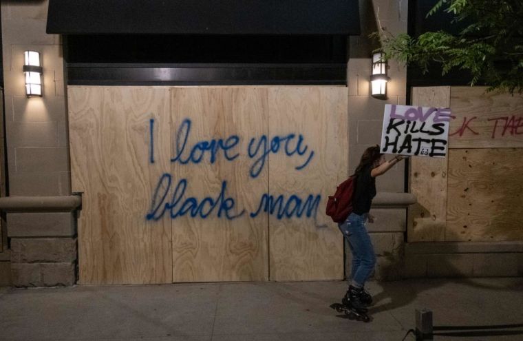Powerful Pictures from Back Lives Matter Protest in Columbus