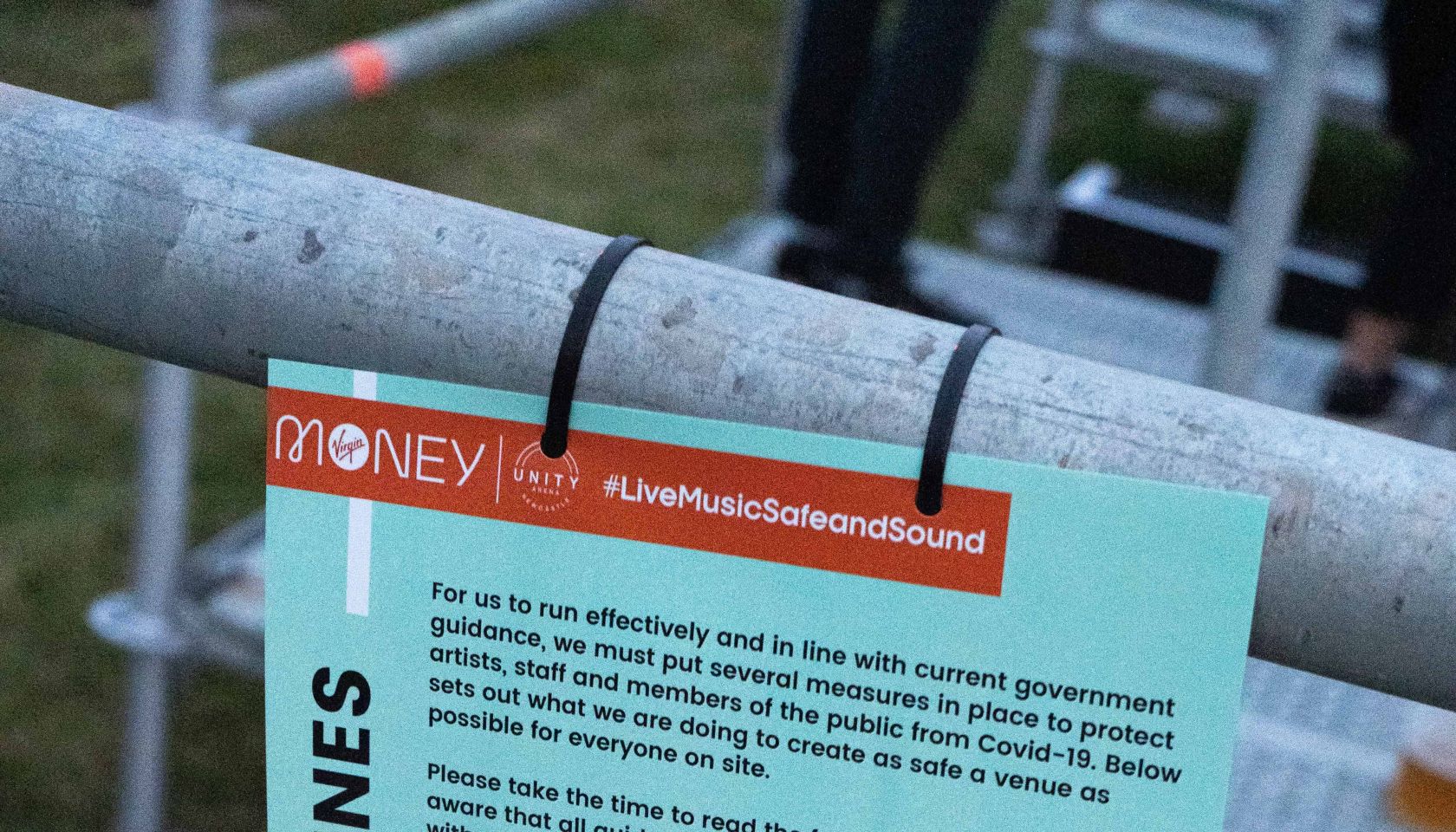 Sam Fender plays the first large scale Socially Distanced gig at - Virgin Money Unity Arena, Newcastle upon Tyne, U.K. - 11 August 2020