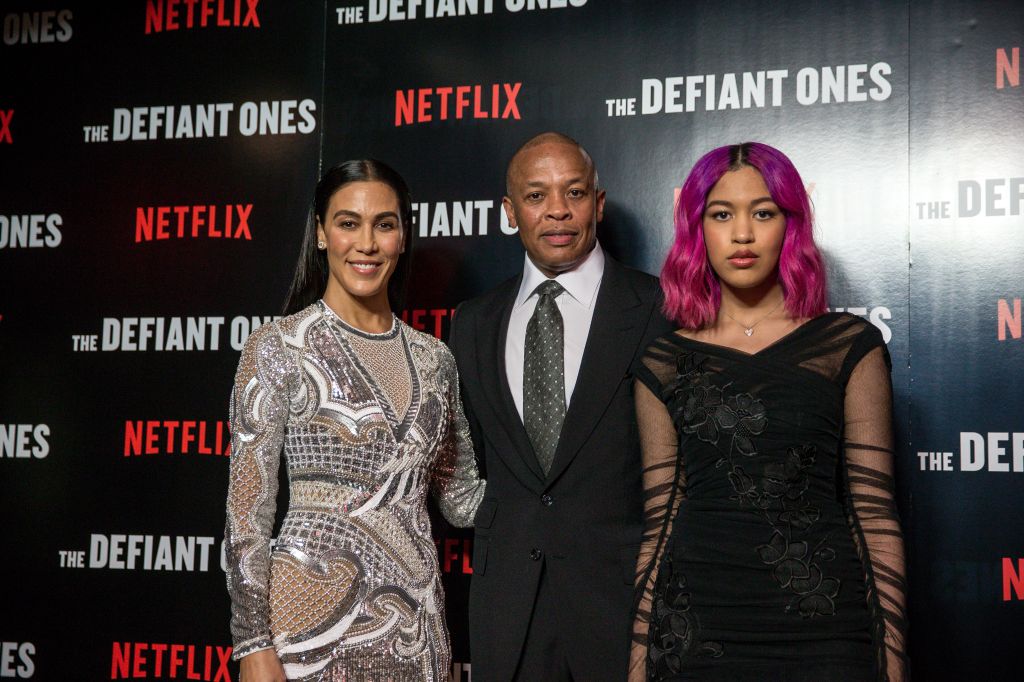 Dr. Dre attends the European premiere of The Defiant Ones