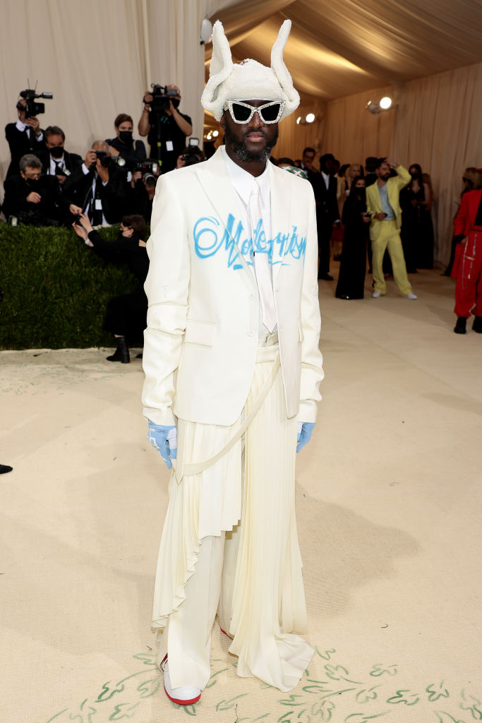 Virgil Abloh wearing Louis Vuitton