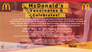Mcdonalds Vaccination/Boo Bash Remote