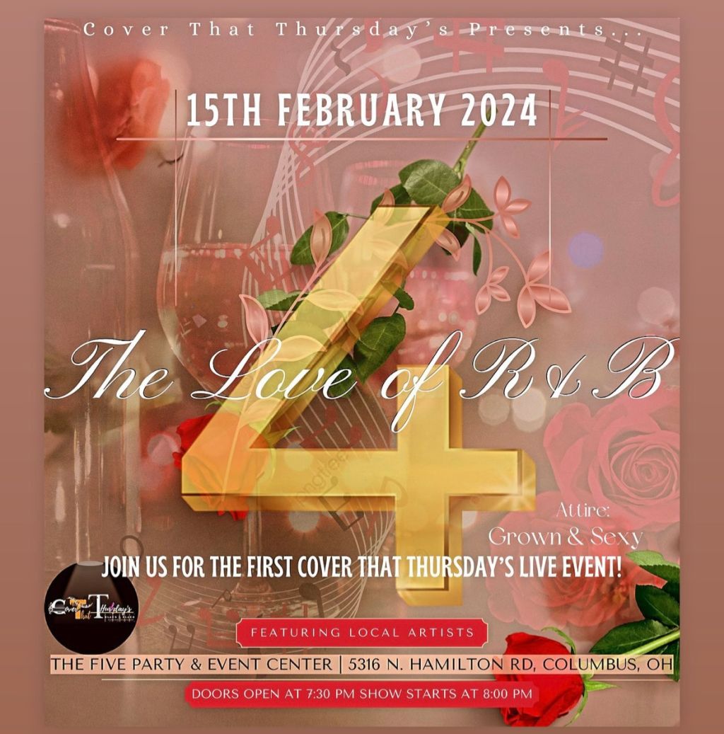 Cover That Thursday’s Presents: 4 The Love of R&B