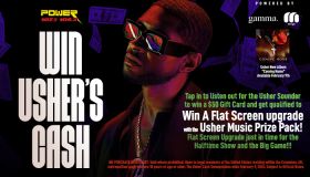Win Usher Cash Big Game Promotion